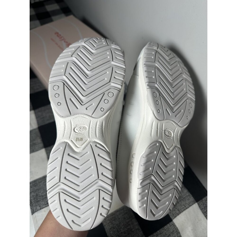 Womens Easy Spirit Traveltime Slip On Mule Clog Sneaker Shoes Size 8.5 W White - Picture 11 of 16